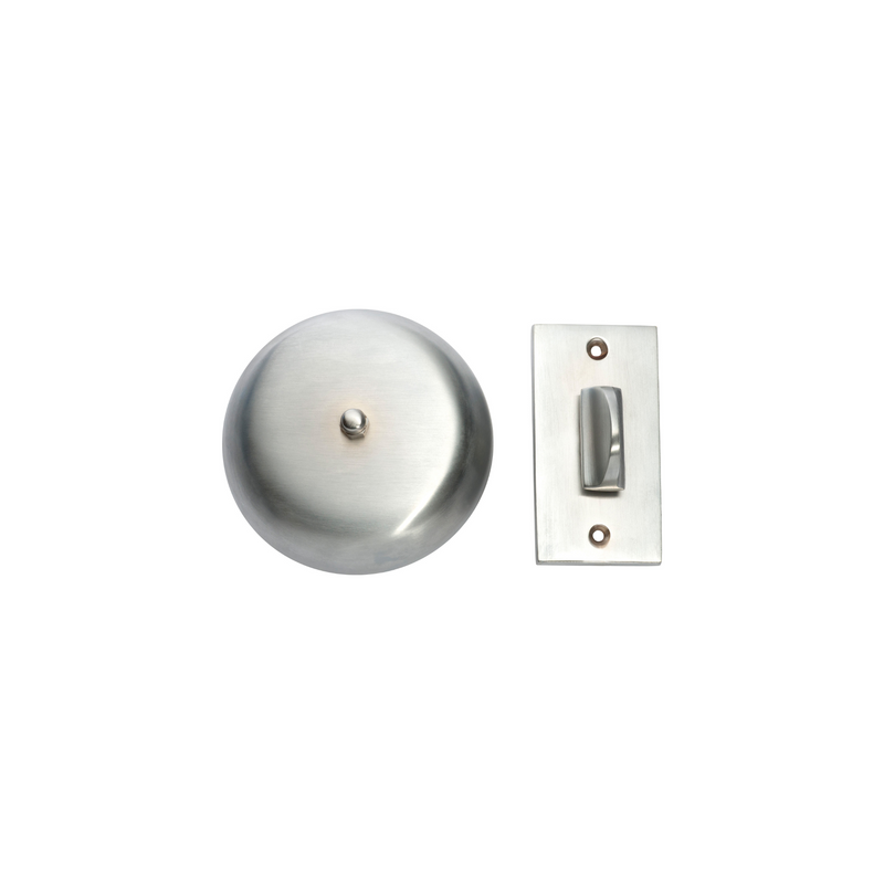 Plain Turn Bell Satin Chrome