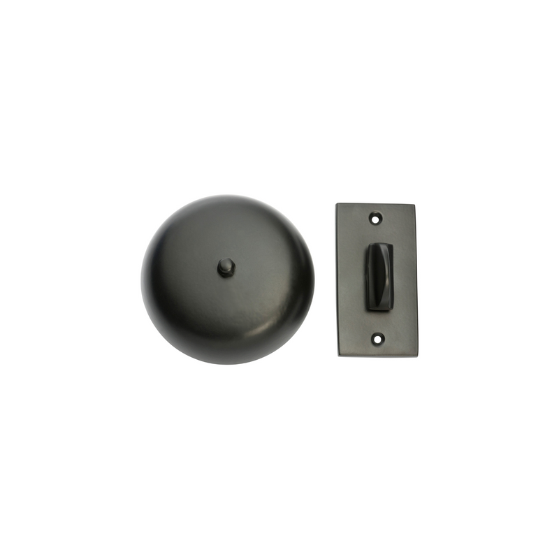 Plain Turn Bell Matt Black