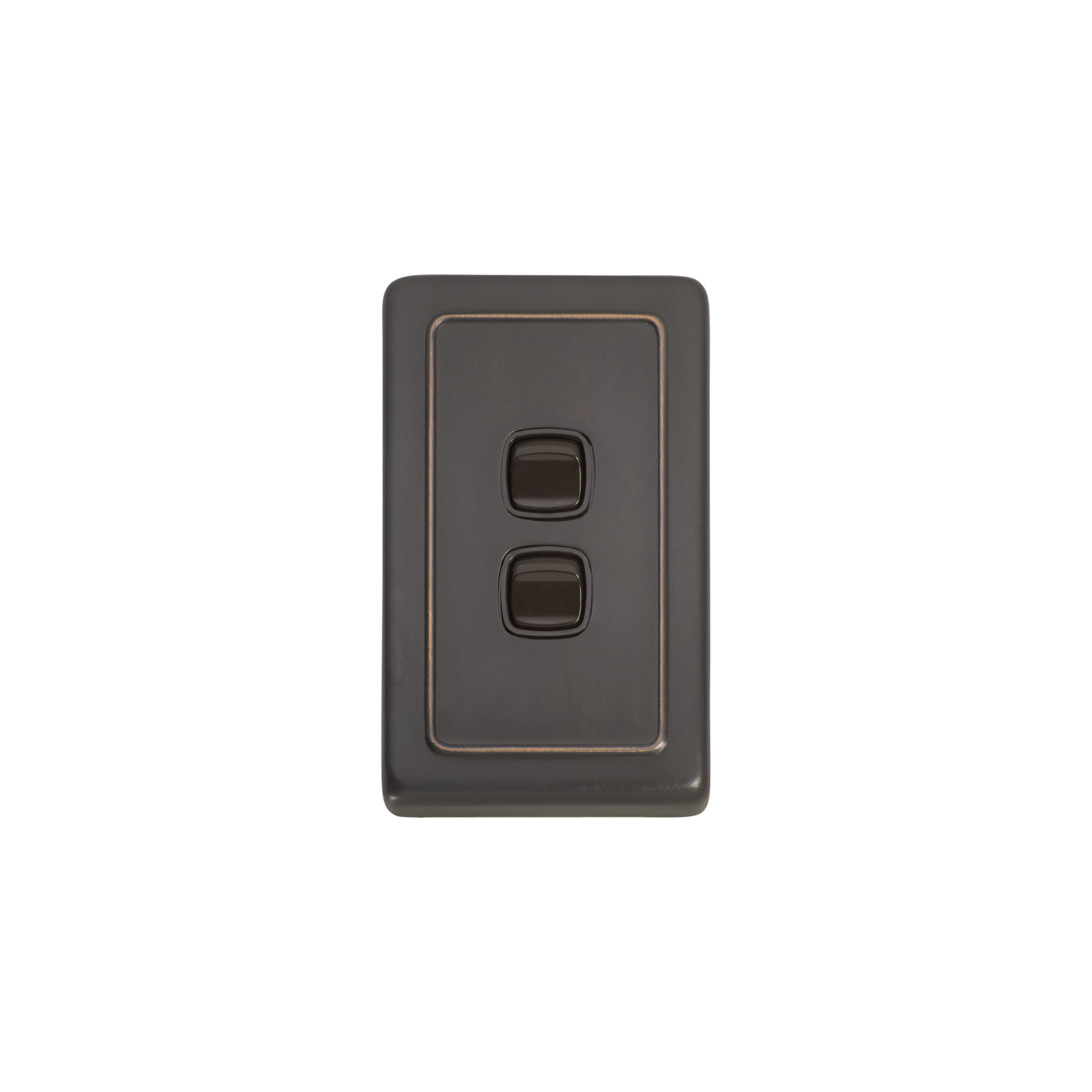 Switch - Rocker 2 Gang Antique Copper/Brown – The Renovation Shop