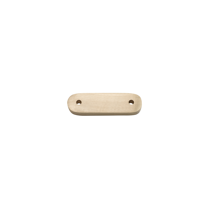 Spacer - Teardrop Fastener Satin Brass