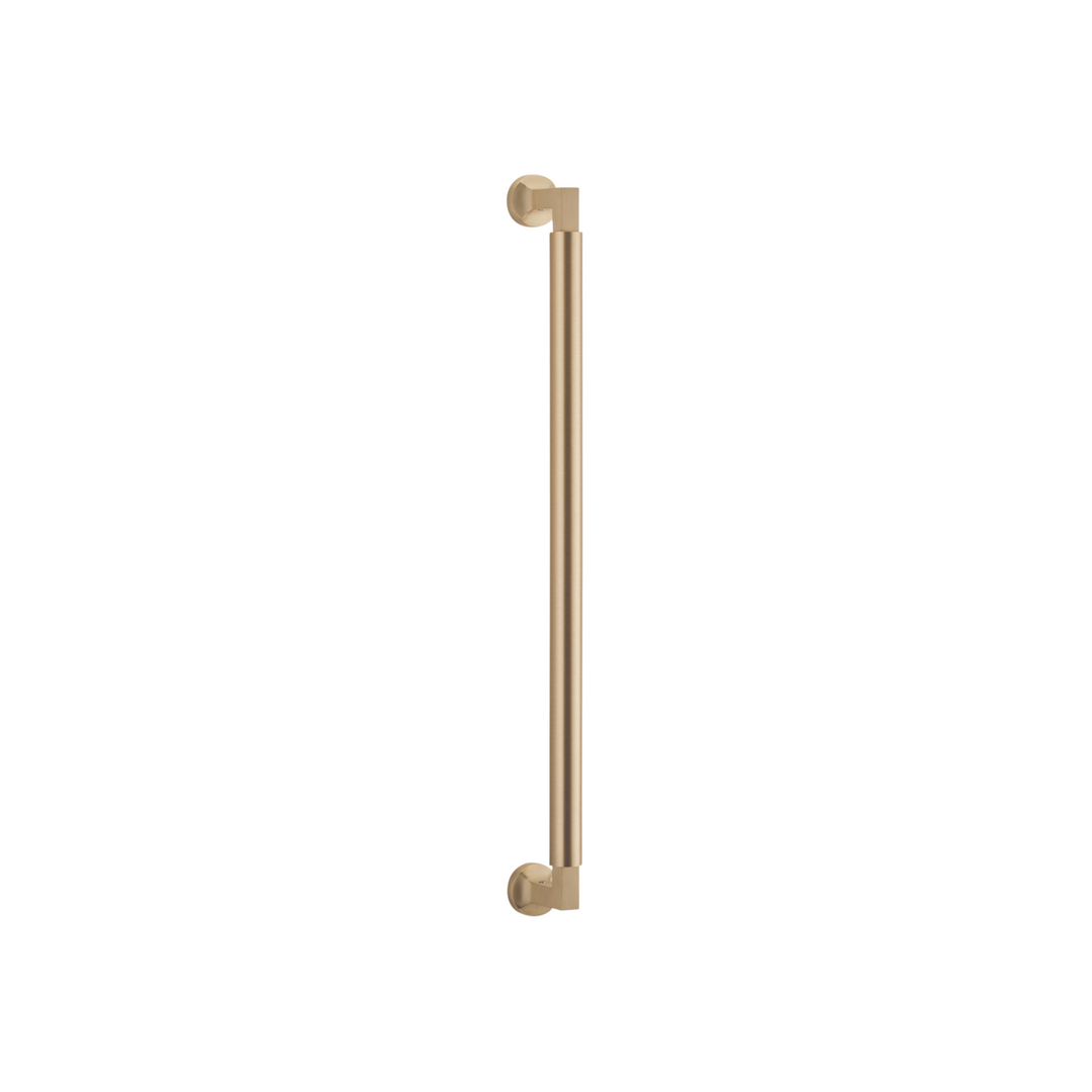 Berlin Pull Handle Brushed Brass 450mm
