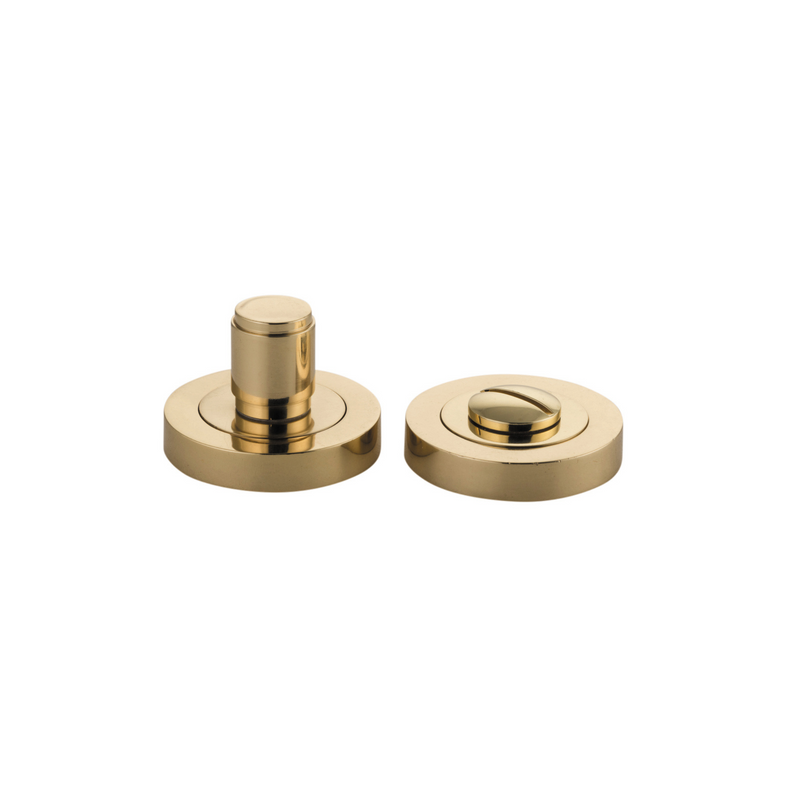 Berlin Privacy Turn Round Polished Brass