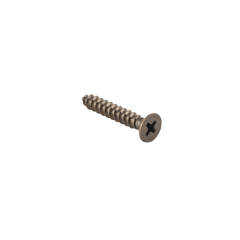 Screw - Hinge Antique Brass 8g x 25mm (50 pack)