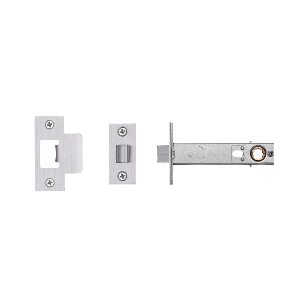 Tubular Latch / Door Knob / Passage / Steel - 80mm