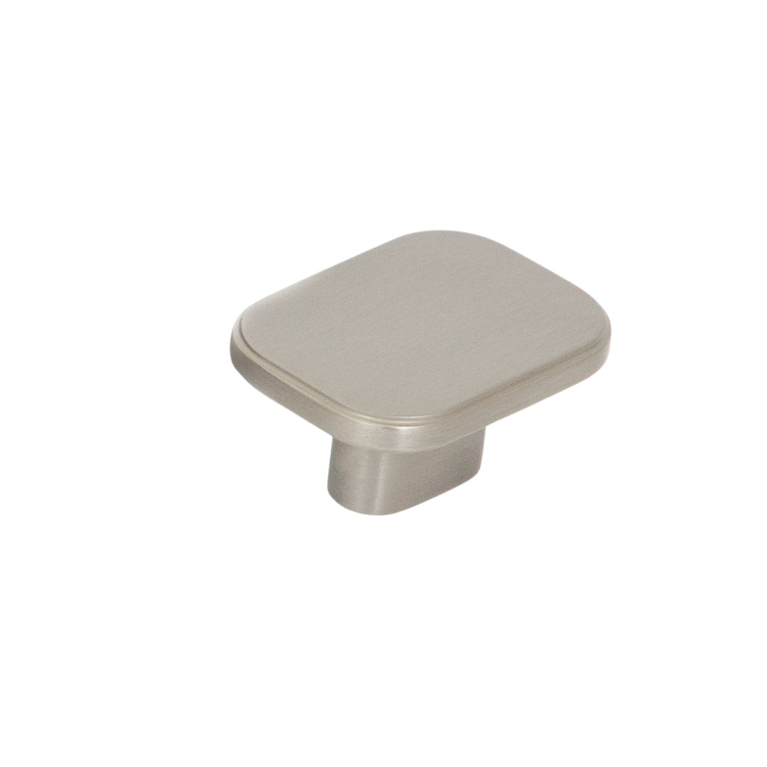 Aspen Solid Brass Knob Dull Brushed Nickel