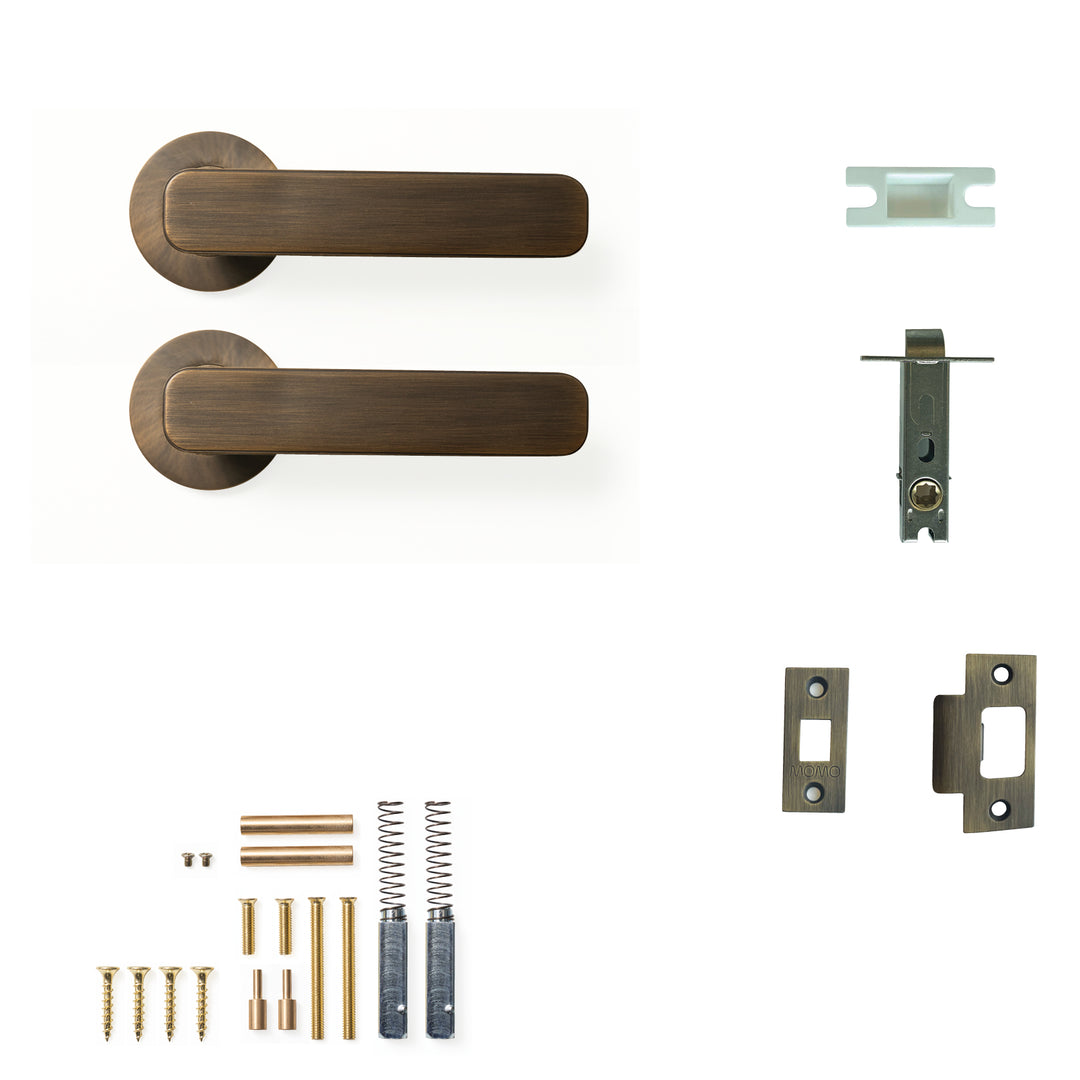 Aspen Lever Passage Set Bronze