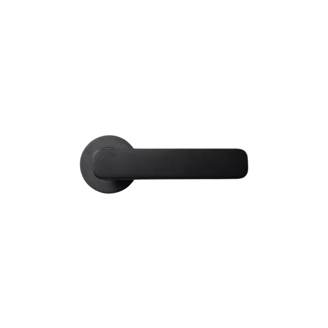 Aspen Lever Handle Set Matt Black