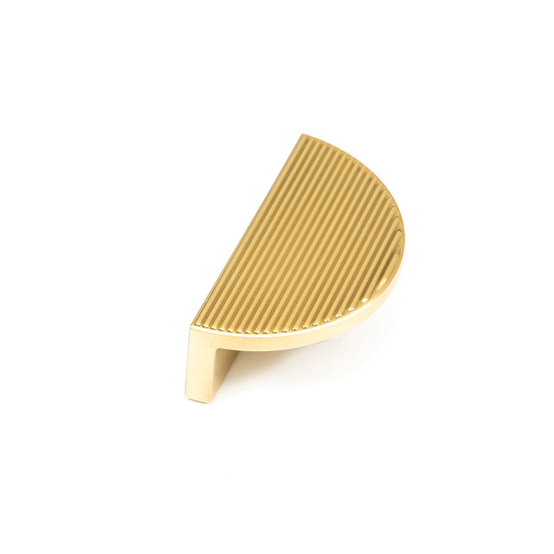 Barrington Eclipse Ribbed Small Matt Brass