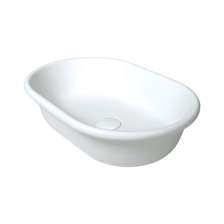 Blanche 53 x 36 TitanCast Basin Gloss White