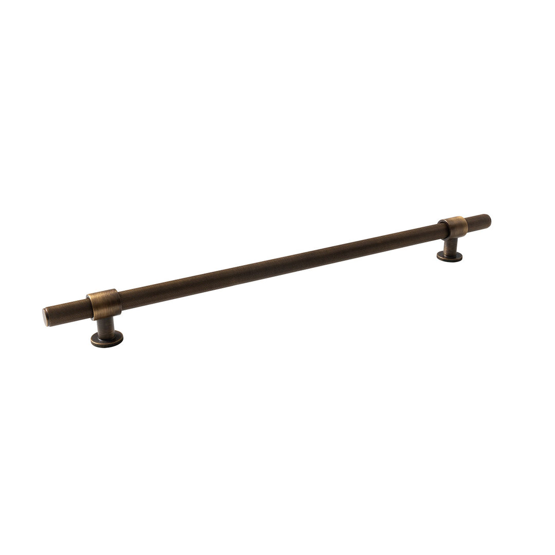 Belgravia Lined Solid Brass Bar Pull Bronze 320mm