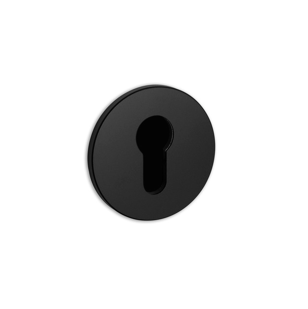 Key Escutcheon / Black / Pair