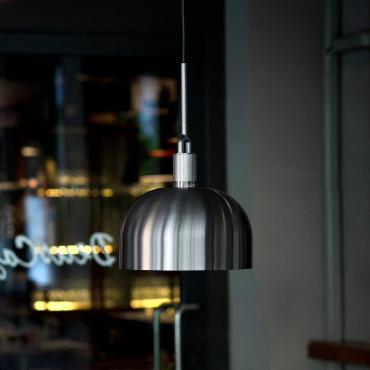 Forked Pendant / Shade / Large / Steel