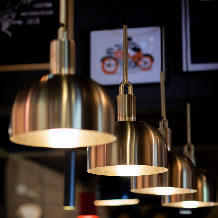 Forked Pendant / Shade / Medium / Brass