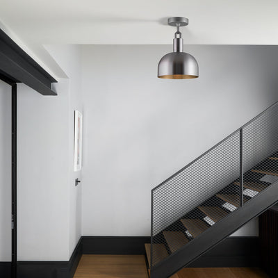 Forked Ceiling / Shade / Medium / Steel