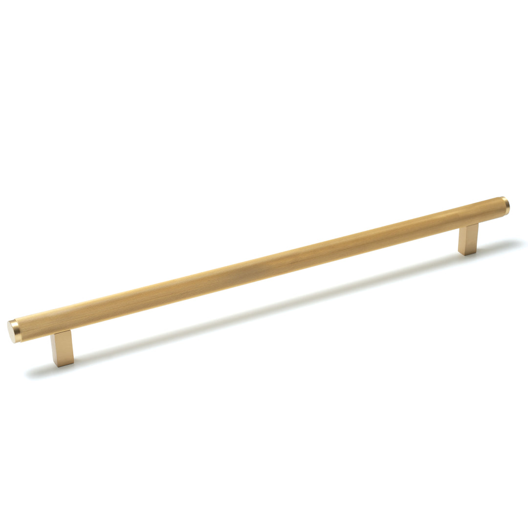 Bellevue Solid Brass Lined Appliance Pull Brushed Satin Brass 416mm