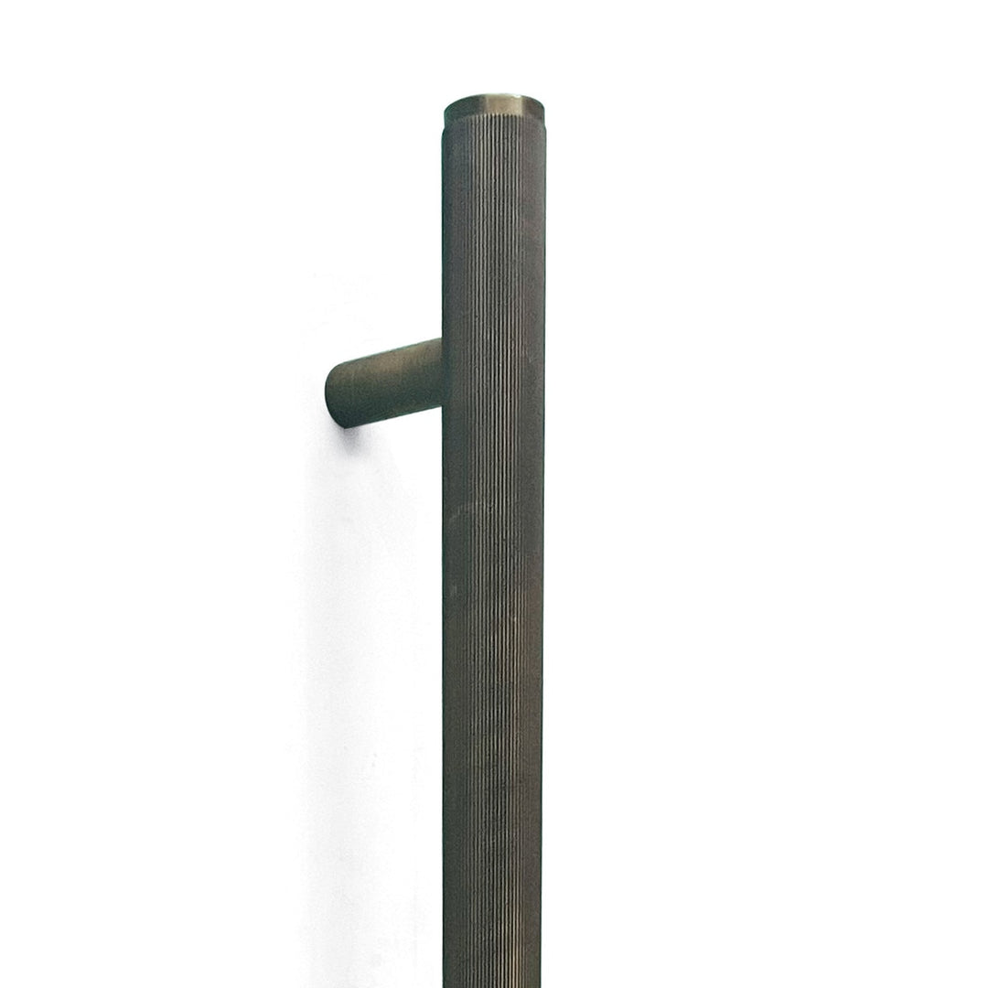 Bellevue Lined Entry Pull Handle Bronze