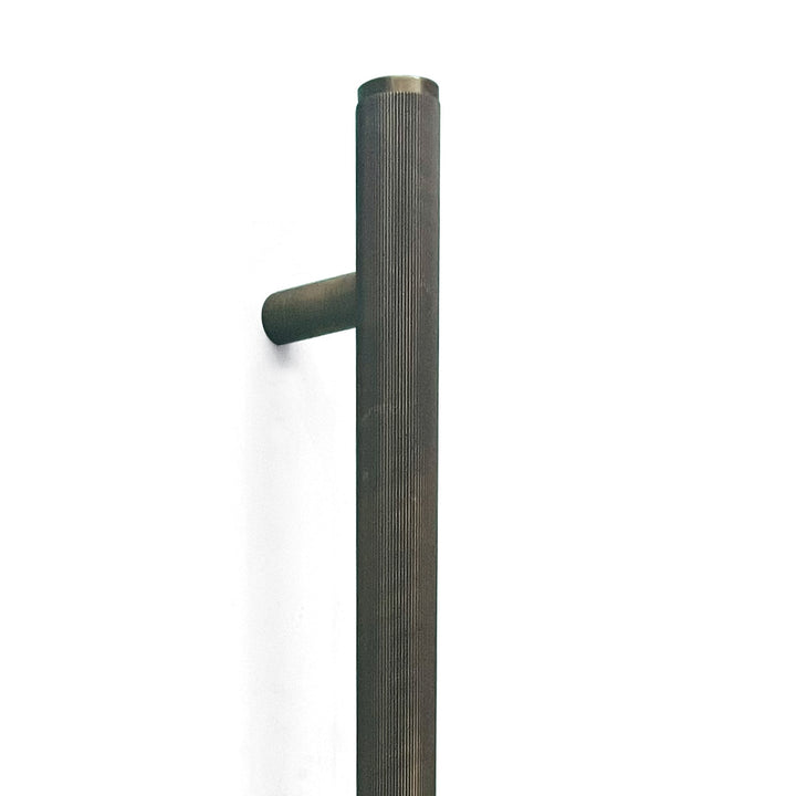 Bellevue Lined Entry Pull Handle Bronze