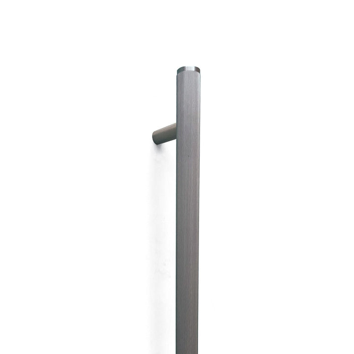 Bellevue Lined Door Pull with Back-to-Back Fixing 416mm Dull Brushed Nickel