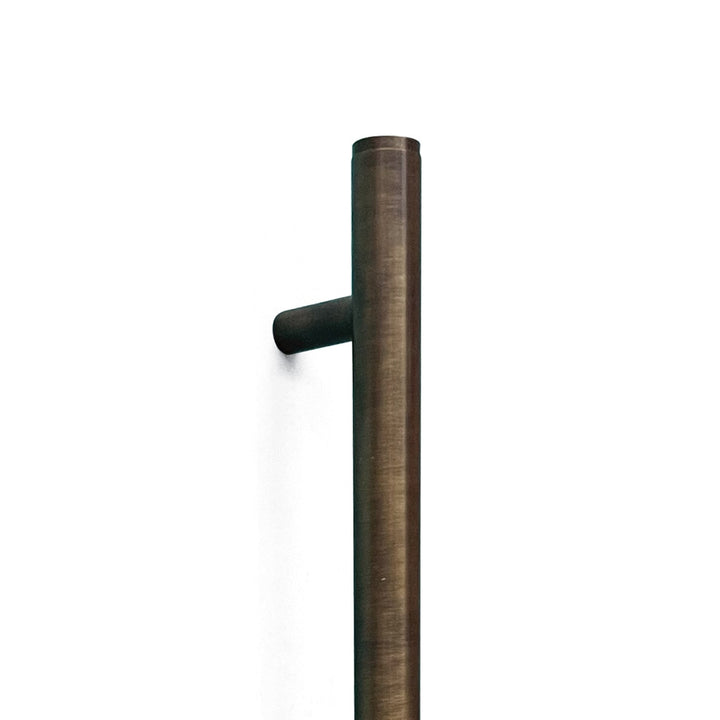 Bellevue Plain Door Pull with Back-to-Back Fixing 416mm Bronze