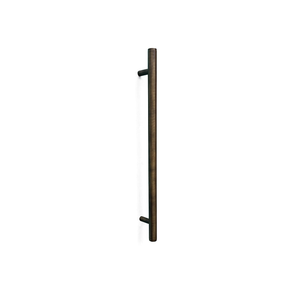 Bellevue Plain Door Pull with Back-to-Back Fixing 416mm Bronze