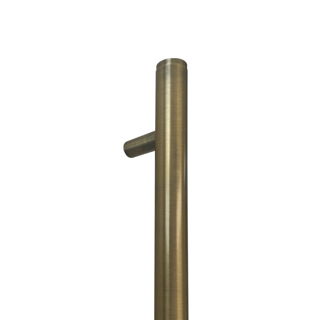 Bellevue Plain Door Pull with Back-to-Back Fixing 416mm Dark Brushed Brass