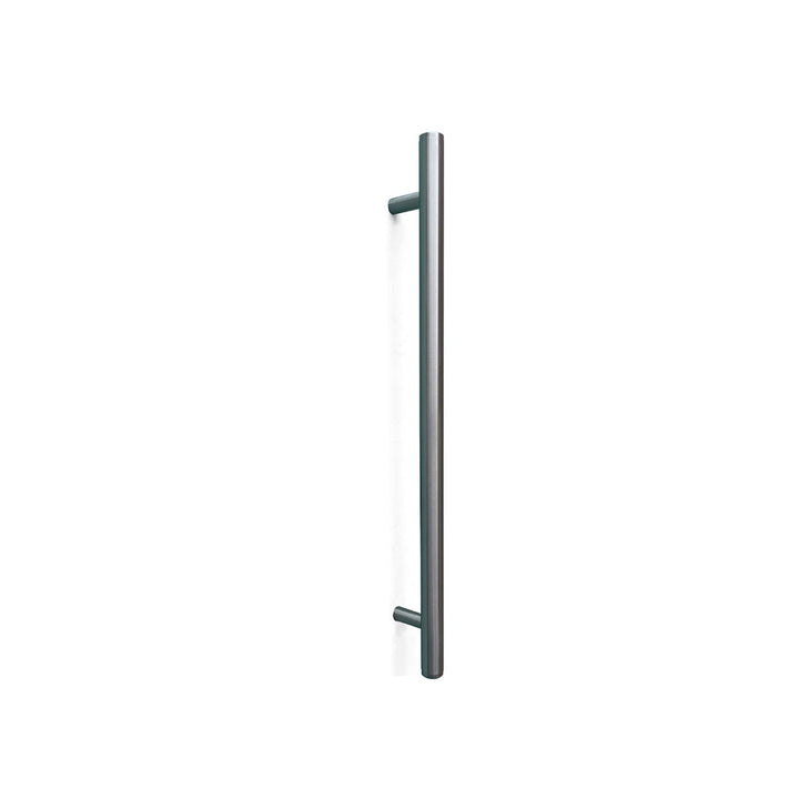Bellevue Plain Door Pull with Back-to-Back Fixing 416mm Dull Brushed Nickel