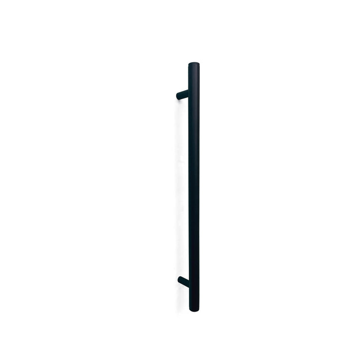 Bellevue Plain Door Pull with Back-to-Back Fixing 416mm Matt Black