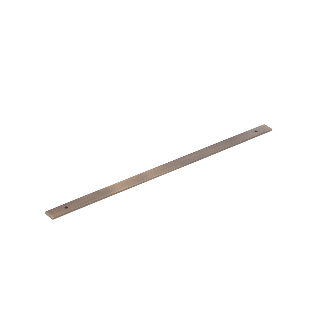 Bellevue Solid Brass Plain Backplate Bronze 320mm