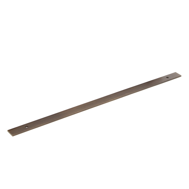 Bellevue Solid Brass Plain Backplate Bronze 416mm