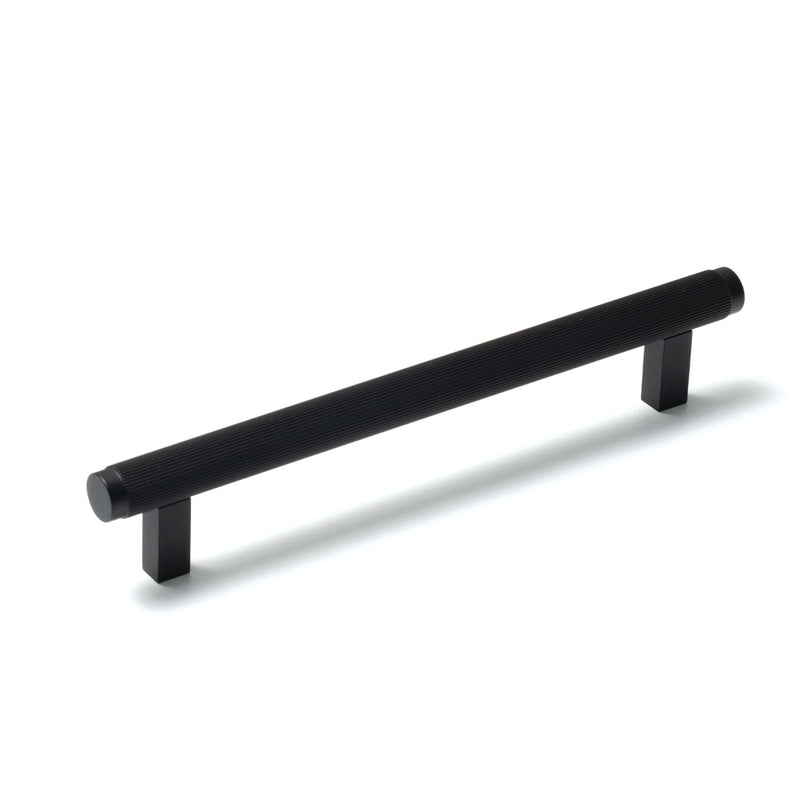 Bellevue Solid Brass Lined Bar Pull Matt Black 160mm