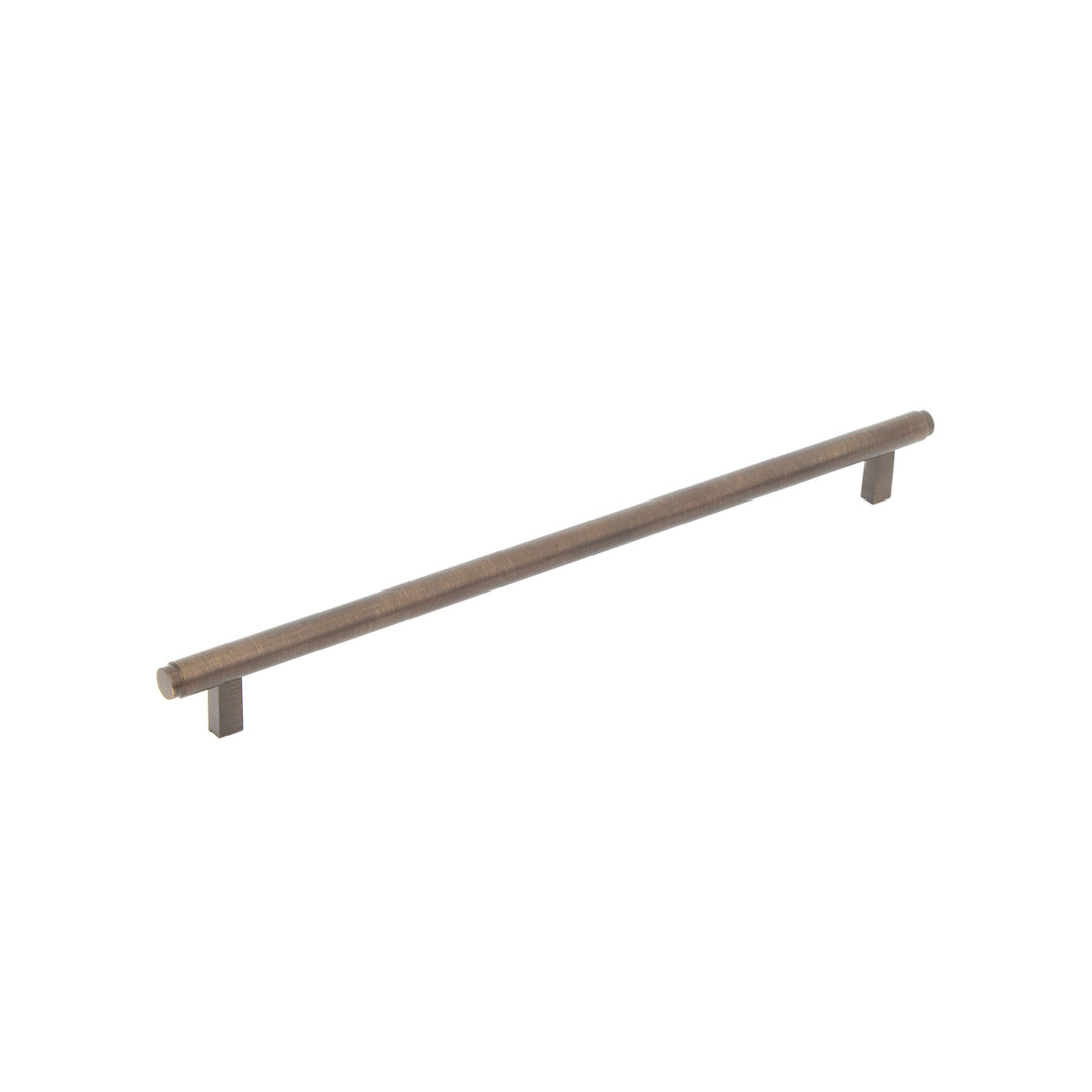 Bellevue Solid Brass Plain Bar Pull Bronze 320mm