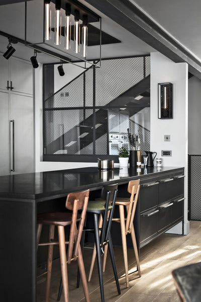 Caged Ceiling 5.0 / Black Marble