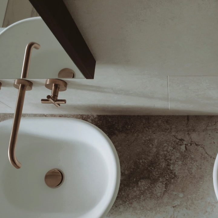 Cambridge 54 x 39 TitanCast Basin Satin Silk White