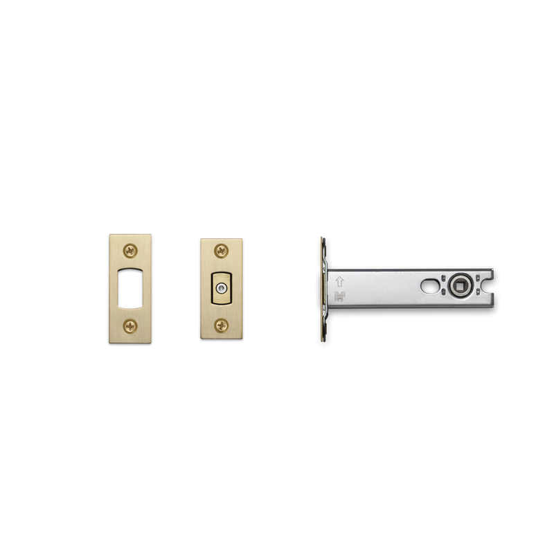 Privacy Deadbolt Latch / 82mm / Brass