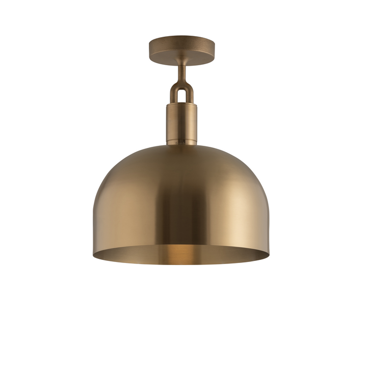 Forked Ceiling / Shade / Large / Brass