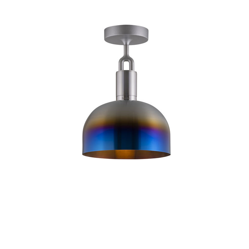Forked Ceiling / Shade / Medium / Burnt Steel