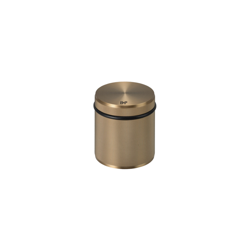 Door Stop / Freestanding / Aged Brass