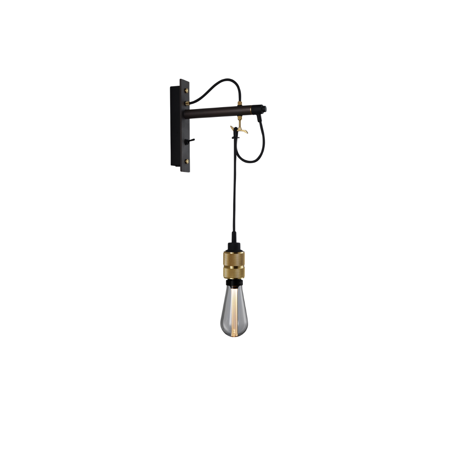 Hooked Wall / Nude / Graphite / Brass