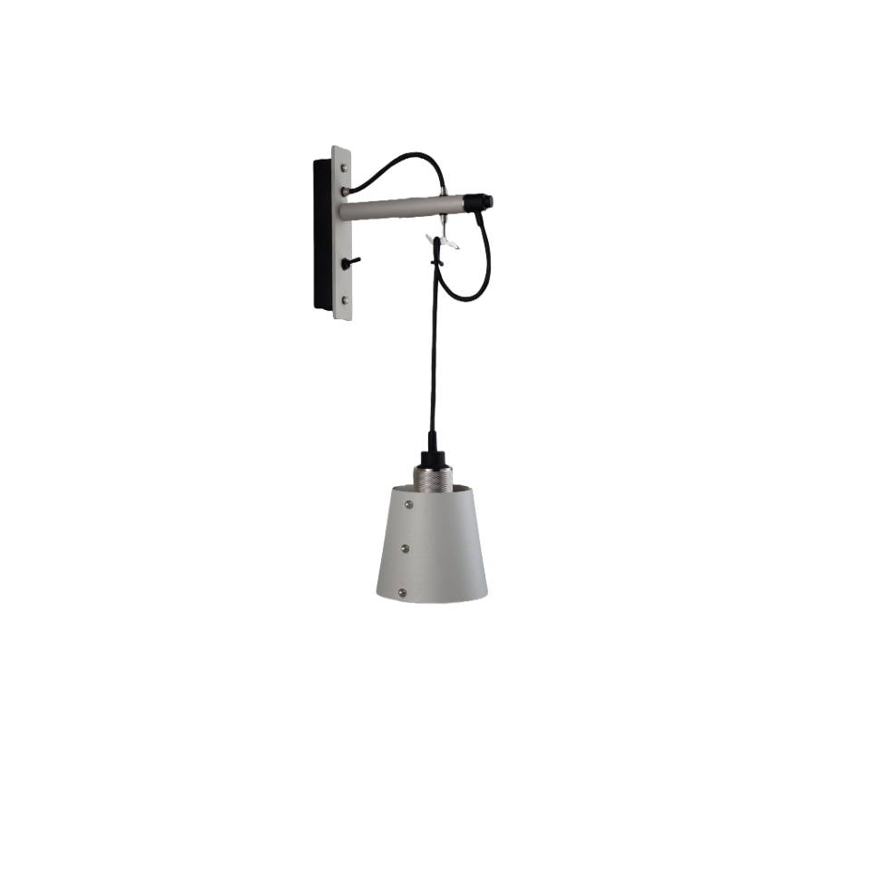Hooked Wall / Small / Stone / Steel