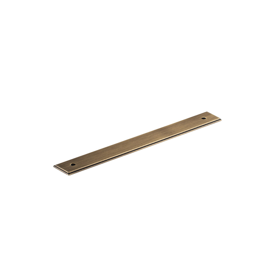 Liberty Backplate to suit Bar Handle Dark Brushed Brass