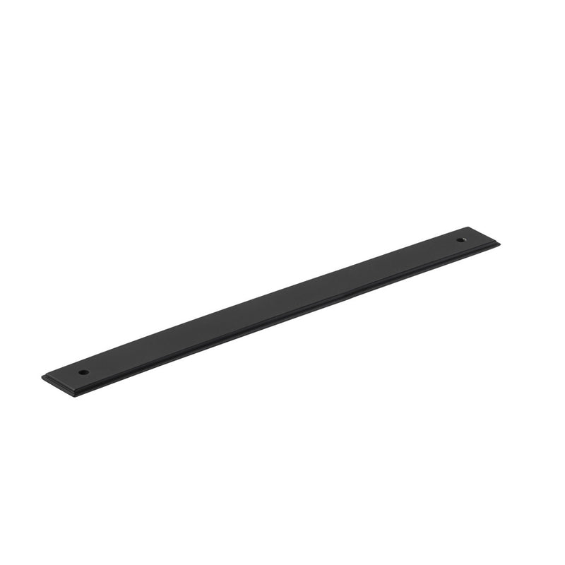 Liberty Backplate to suit Bar Handle Matt Black 320mm