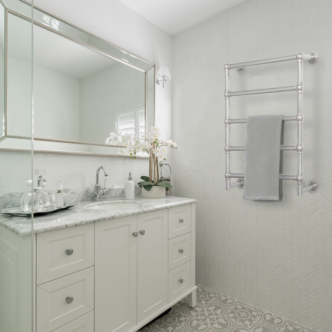 Mayer Pivot Rectangular Mirror Chrome