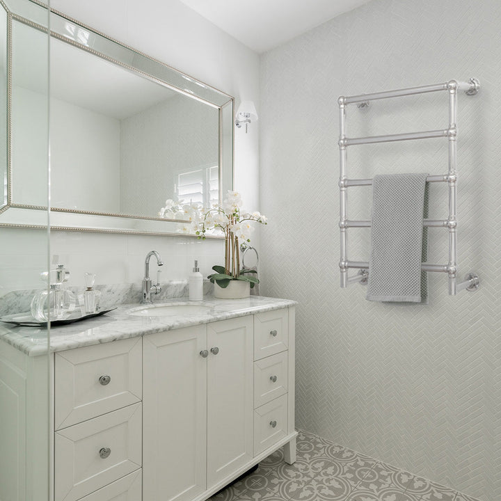 Mayer Pivot Rectangular Mirror Chrome