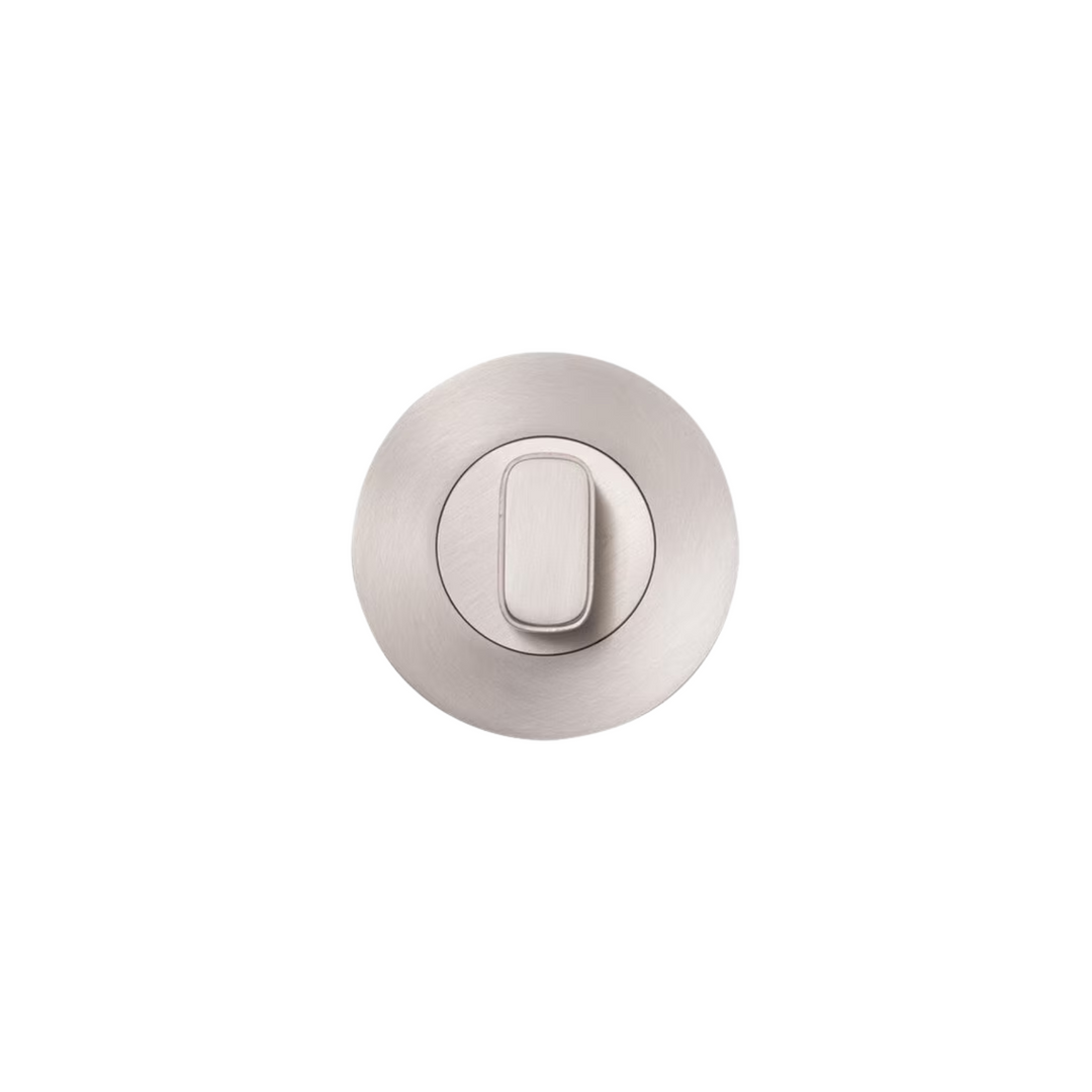 Privacy Thumb Turn Set Dull Brushed Nickel