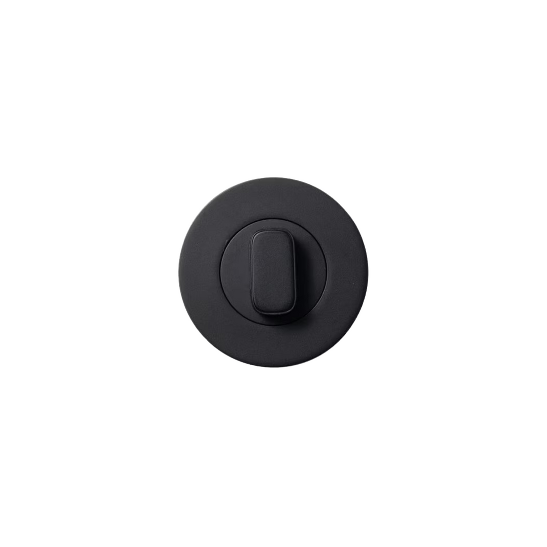 Privacy Thumb Turn Set Matt Black
