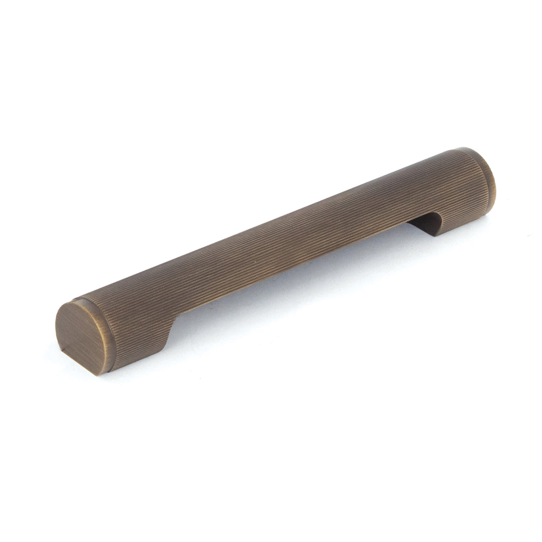 Manhattan Solid Brass Lined Pull Handle Bronze 160mm