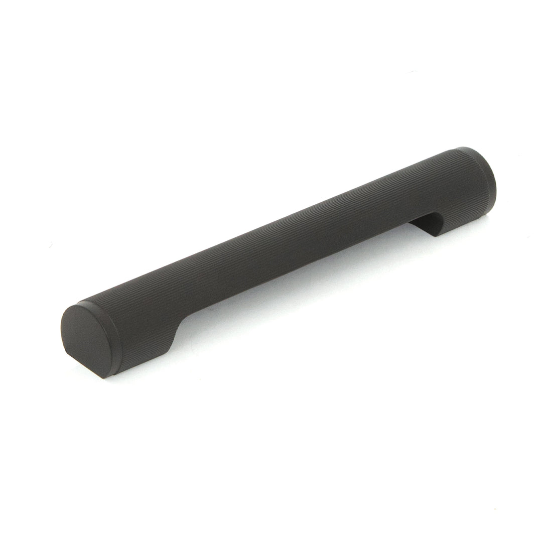 Manhattan Solid Brass Lined Pull Handle Matt Black 160mm