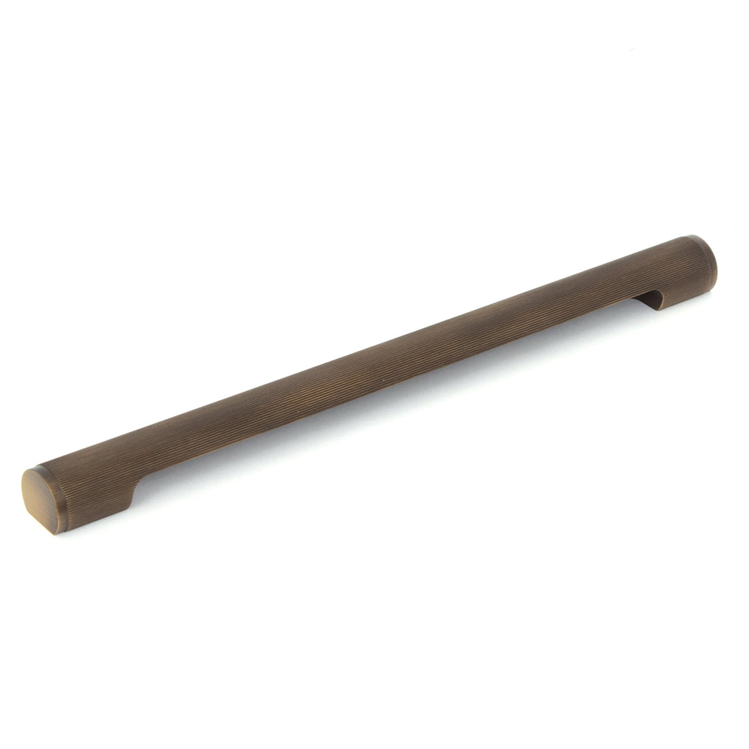 Manhattan Solid Brass Lined Pull Handle Bronze 320mm