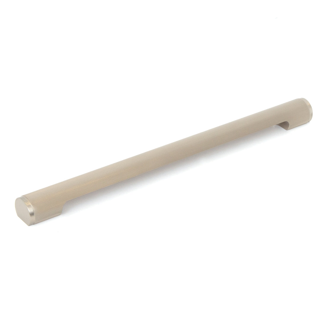 Manhattan Solid Brass Lined Pull Handle Dull Brushed Nickel 320mm