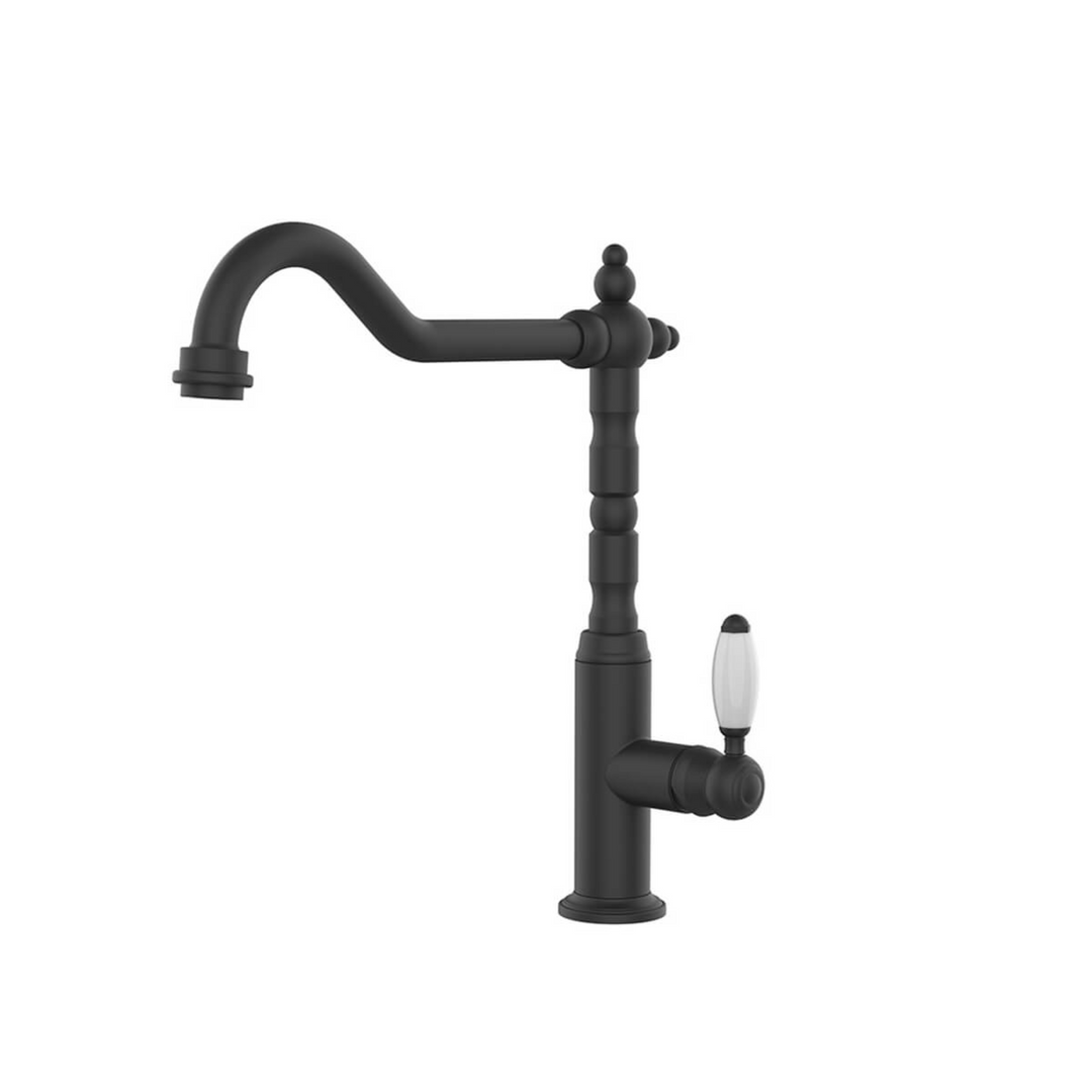 Providence Single Sink Mixer Matte Black
